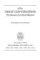 The Great Conversation: The Substance of a Liberal Education